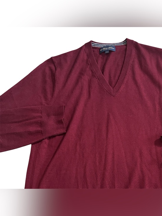 Brooks Brothers Other - Brooks Brothers Merino Wool Italian Yarn V-Neck Sweater Mens‎ Large